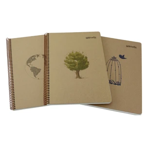 Kraft Defter A4 120 Yp Kareli UC37006-K