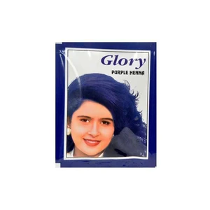Glory Mor Hint Kınası (Purple Henna) 10 Gr Paket