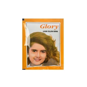 Glory Limon Sarı Hint Kınası (Lemon Yellow Henna) 10 Gr Paket