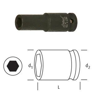 Ln1224D Uzun Lokma 1/2" 24 Mm 