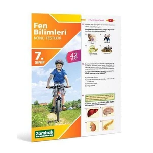 Zambak- 7.Sınıf Fen Bilimleri Konu Testi (42 Test)