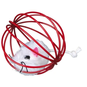 Top İçinde Pelüş Fare 6 cm