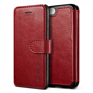 Verus iPhone 5S/SE Wallet Case Dandy Layered Series Kılıf Wine Black