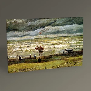 Tablo360 Vincent Van Gogh Scheveningen Sahili  45 x 30