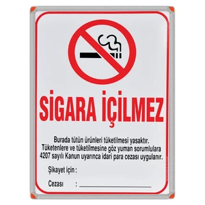 Sigara İçilmez Panosu