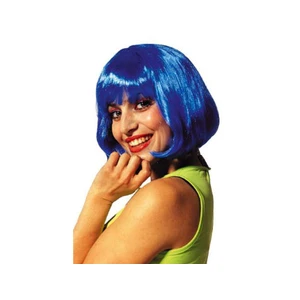 Toptancı Kapında Küt Peruk - Mavi