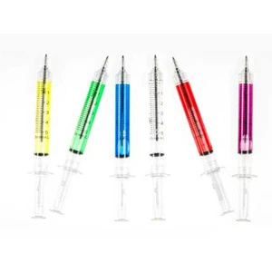 Toptancı Kapında Şırınga Şeklinde Kalem Syringe Pen