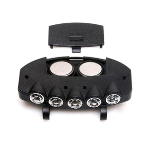 Toptancı Kapında 5 Ledli Şapka Feneri