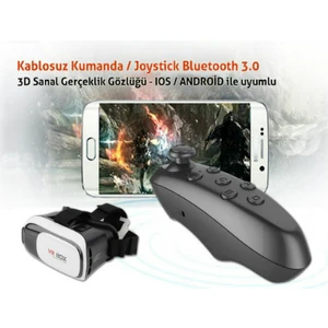 Vr Box Sanal Gerçeklik Gözlüğü Ve Kumandası