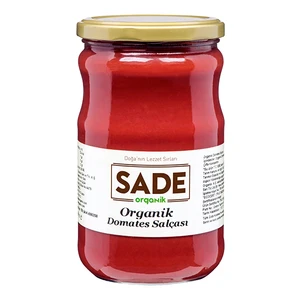 Sade Organik Domates Salçası 650 gr
