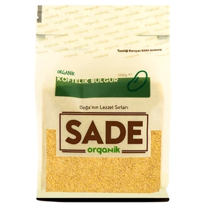 Sade Organik Köftelik Bulgur 1 kg