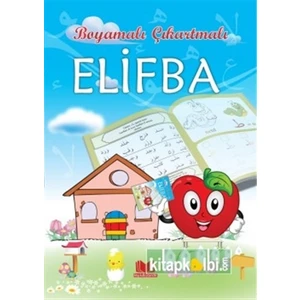 Boyamalı Çıkartmalı Elifba