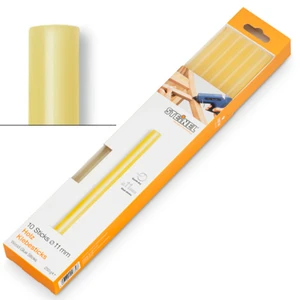 006778 Ahşap 11mm Mum Silikon Çubuk 10 adet