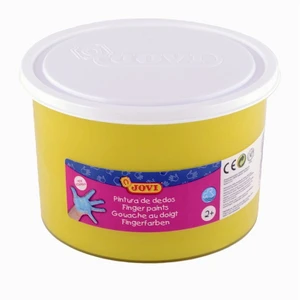 500 ml Sarı Parmak Boyası (Kavanoz)