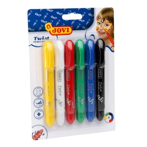 Twist Stik Yüz Boyama Kalemi 6 Renk