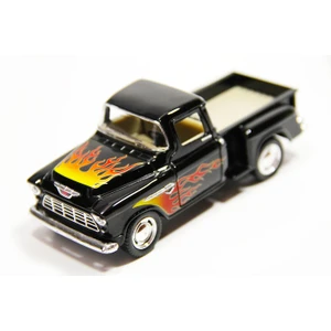 Off-Road 1955 Chevy Stepside Pick-Up Çek Bırak 1/32 Die Cast Model Araç