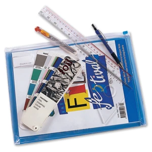 Comıx Bıc123A1693 A4 Körüklü Evrak Zarfı Fermuarlı