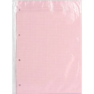 Kolej Yedeği A4 Kareli Pembe