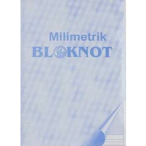 Milimetrik Bloknot A4 Mavi