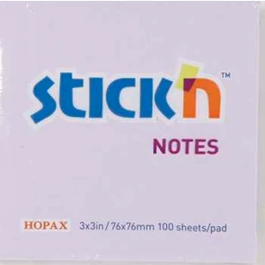 21403 Pastel Yapıskanlı Not Kagıdı 76*76 Mm. 100 Yp. Lıla