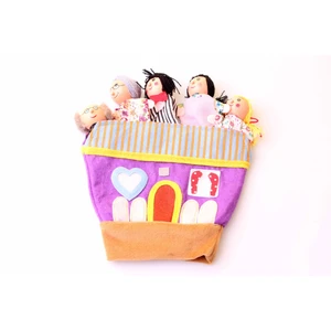 Nani Toys 5'li Ahşap Parmak Kukla Eldiveni
