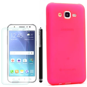 Samsung Galaxy J5 Premier Silikon + Kalem+ Cam