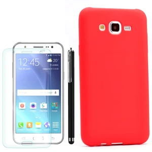 Samsung Galaxy J5 Premier Silikon + Kalem+ Cam