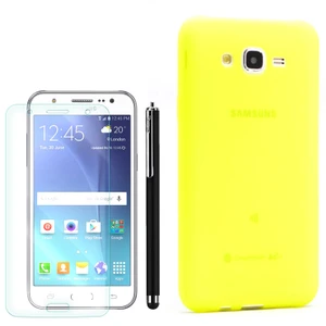 Samsung Galaxy J5 Premier Silikon + Kalem+ Cam