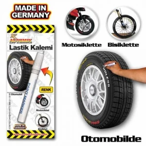 Lastik Yazma Kalemi Beyaz Orjinal Germany