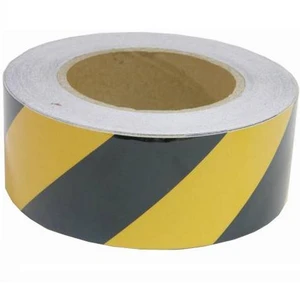 5Cm X25Mt Fosfor Çapraz Sarı Siyah