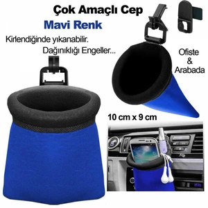 Dreamcar Typer Çok Amaçlı Akıllı Kese mavi
