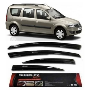 4 Lü Dacia Logan Mcv (Uzun Kasa) Sport Style Sunplex Cam Rüzgarlığı