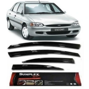 4 Lü Ford Escort Sport Stlye Mügen Sunplex Cam Rüzgarlığı