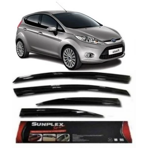 4 Lü Ford Fiesta Kasa Ön-Arka  Sport  Style Sunplex Cam Rüzgarlığı