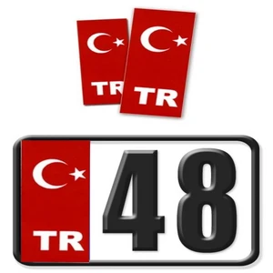 Çıkartma Plaka İçi Tr Petekli Adet