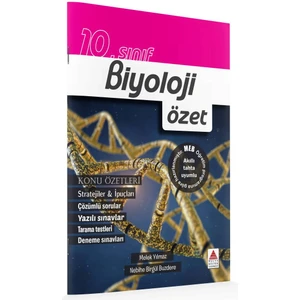 Delta Kültür Yayınevi 10. Sınıf Biyoloji Özet - Melek Yılmaz