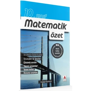 Delta Kültür Yayınevi 10. Sınıf Matematik Özet - Özyaşar Elyıldırım