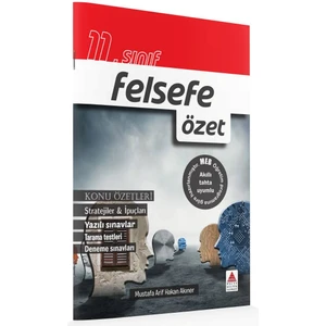 Delta Kültür Yayınevi 11. Sınıf Felsefe Özet