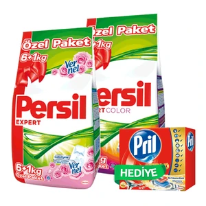 Deterjan Gülün Büyüsü 7 Kg + Color 7 + Pril Tablet