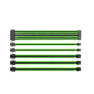 TtMod Yeşil/Siyah Power Supply Sleeved Kablo Seti (16 AWG) AC-034-CN1NAN-A1