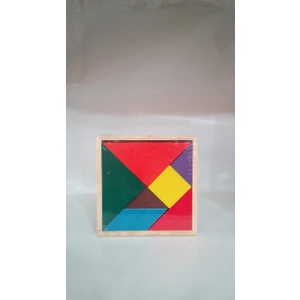 7 Parça Tangram Orta Boy Geometri Zeka Seti