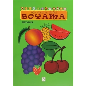 Eğlenceli ve Eğitici Boyama - Meyveler