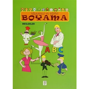 Eğlenceli ve Eğitici Boyama - Meslekler