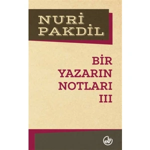 Bir Yazarın Notları 3