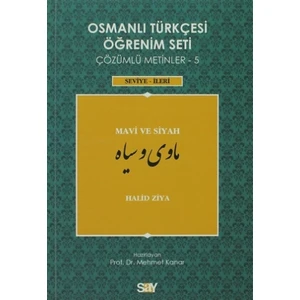 Osmanlı Türkçesi Öğrenim Seti 5 / Mavi ve Siyah