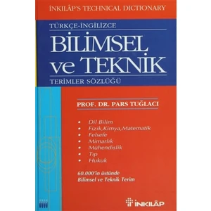 Türkçe - İngilizce Bilimsel ve Teknik  Terimler Sözlüğü