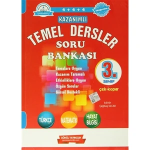 3. Sınıf Kazanımlı Temel Dersler Soru Bankası