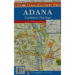 Kentmap Adana Caddeleri Haritası