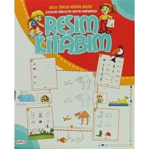 Resim Kitabım (DVD+Boya Kalemi Hediyeli)