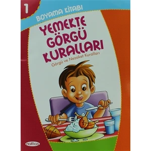 Boyama Kitabı 1 - Yemekte Görgü Kuralları